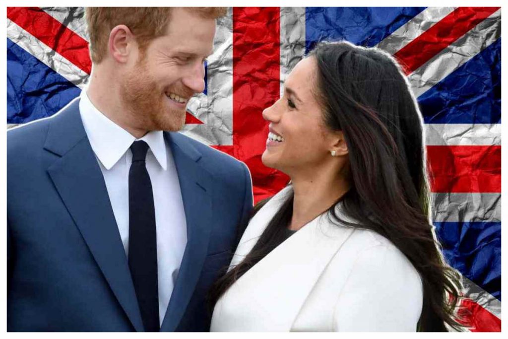 Meghan e Harry primo piano