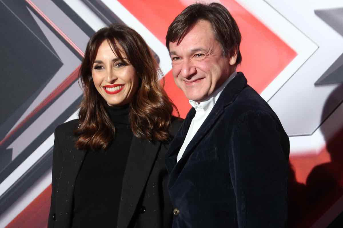 Fabio Caressa e Benedetta Parodi