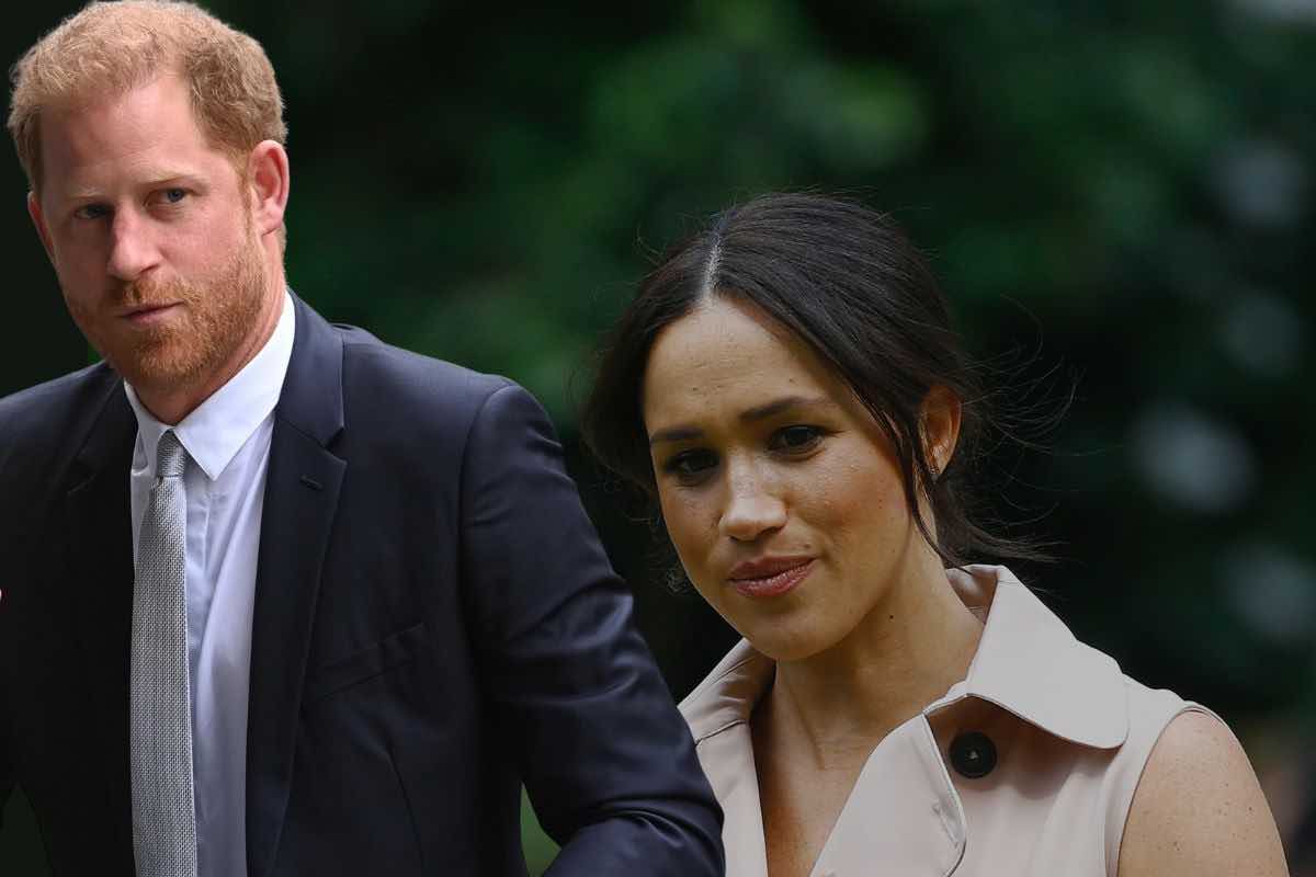 Harry va via da Meghan Markle