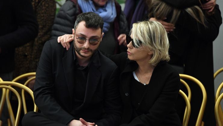 Maria De Filippi con il figlio Gabriele